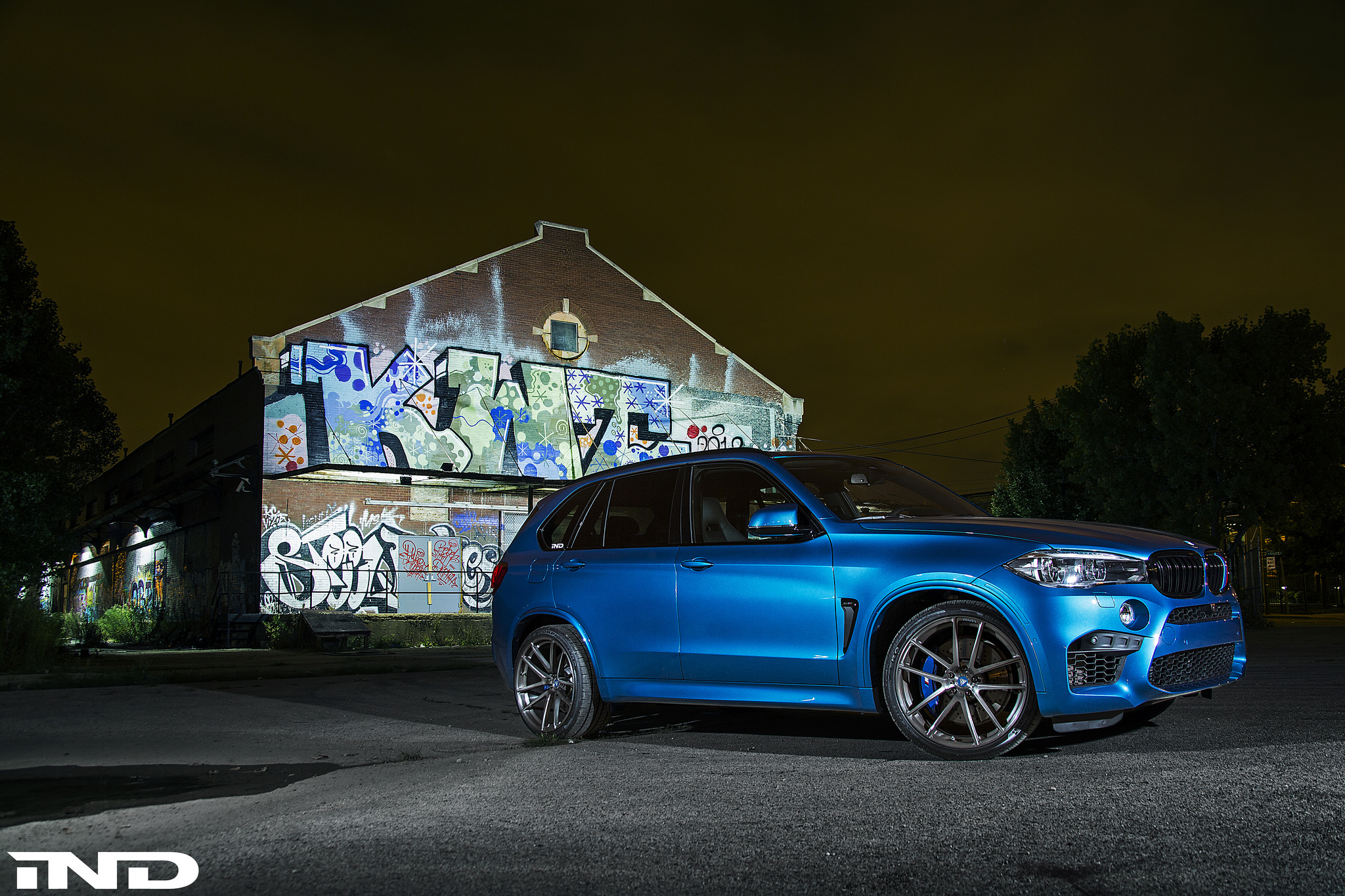 Long Beach Blue BMW F85 X5M on Velos Solo V Forged Wheels ...