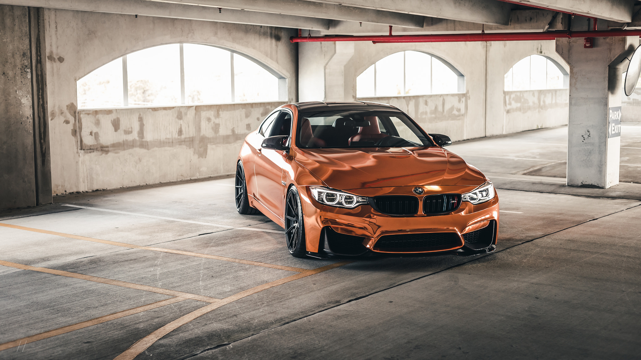 Rose Gold Bmw M4 On Velos S10 1 Pc Forged Wheels Velos Designwerks