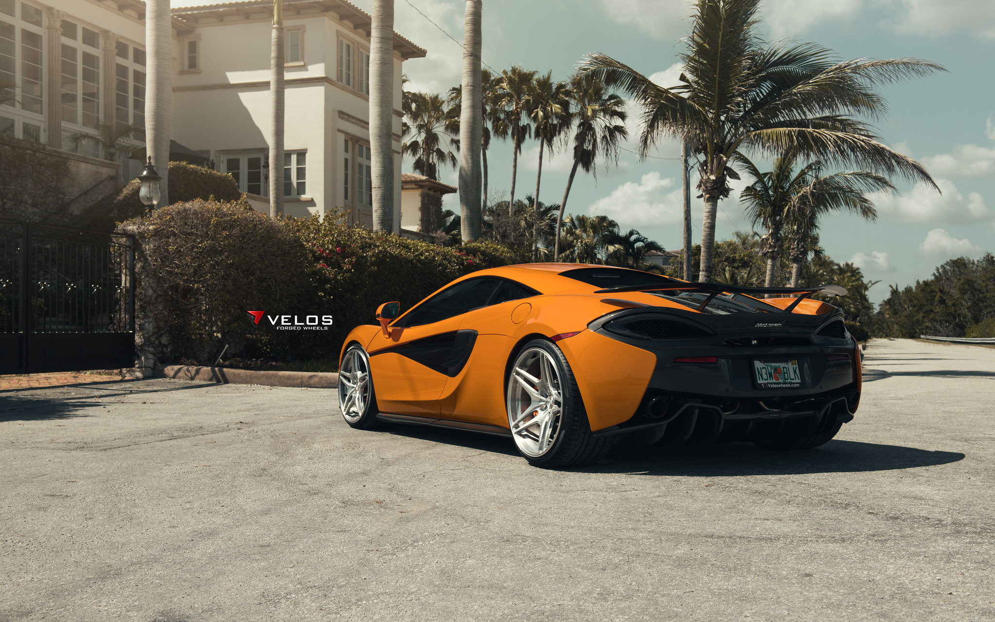 Mclaren 570s On Velos Vls04 1 Pc Forged Wheels Velos Designwerks