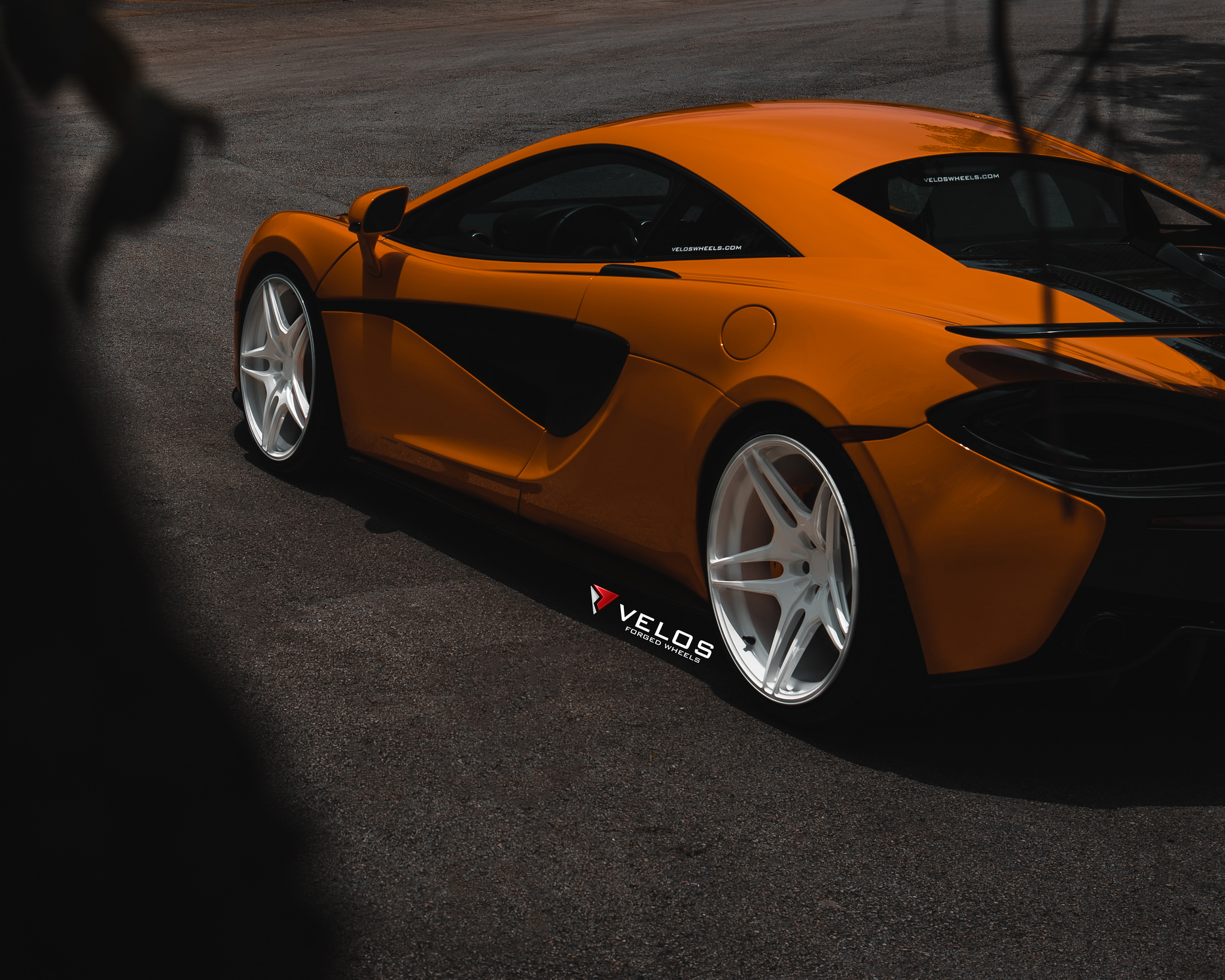 Mclaren 570s On Velos Vls04 1 Pc Forged Wheels Velos Designwerks
