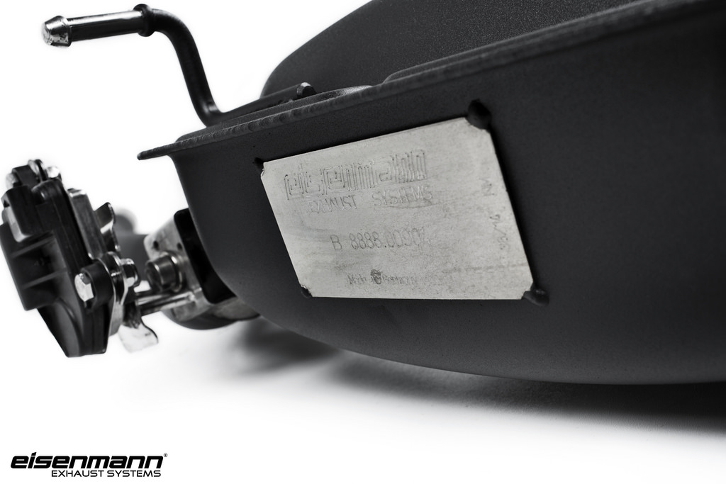 BMW F80,F82,F83 (M3 & M4) Eisenmann 4 x 90mm (valved) Black Series Performance Exhaust B8888 ...
