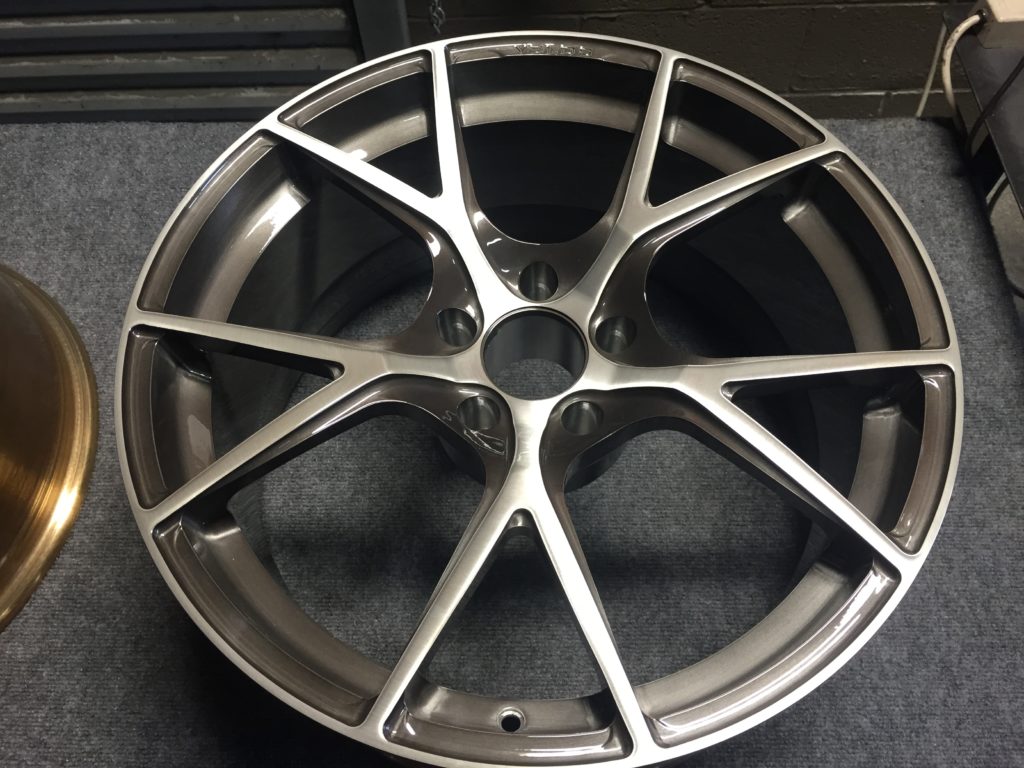 Hand Brushed w/ Triple Dark Tinted Windows, Single Tinted Face & Gloss ...